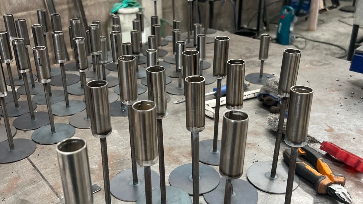 Estructura metálica fabricada con soldadura MIG por Prymax