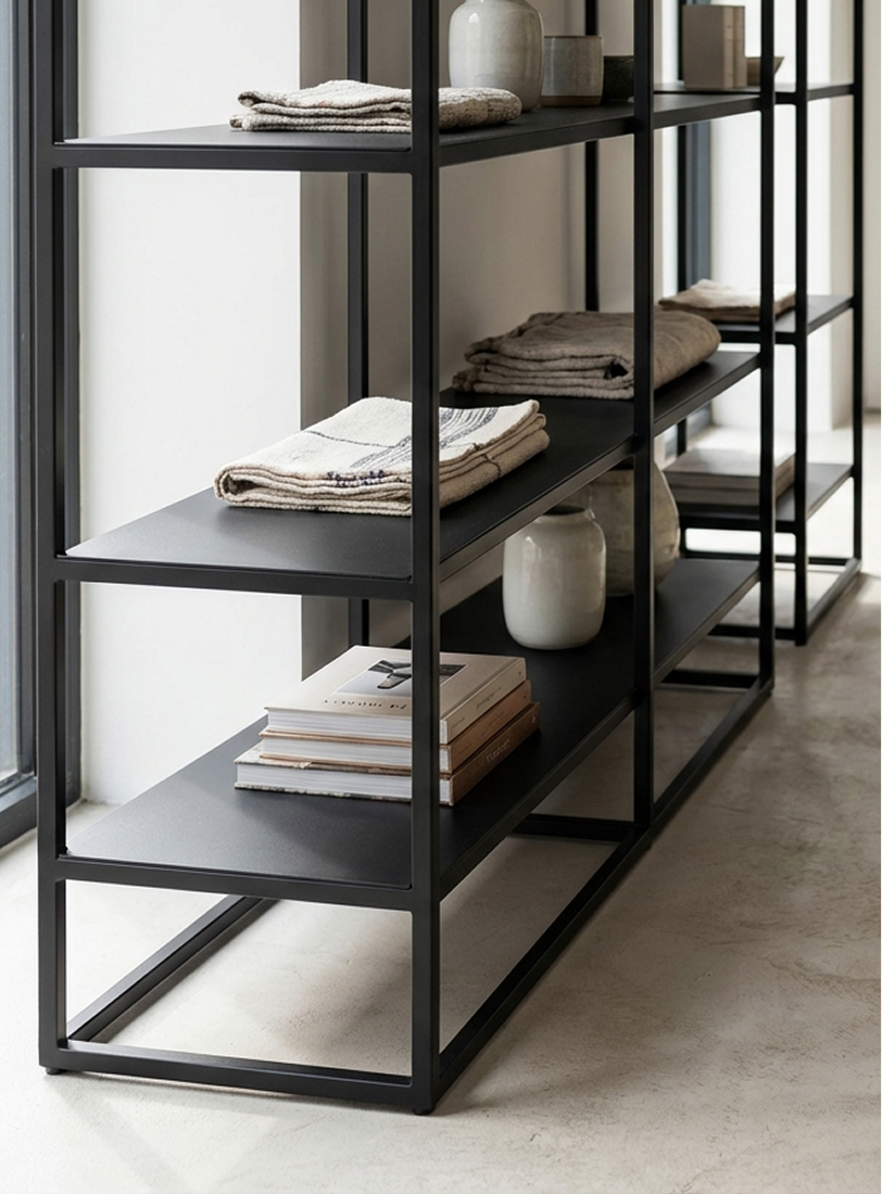 Trabajo de herrería y pintura electrostática al horno por Prymax