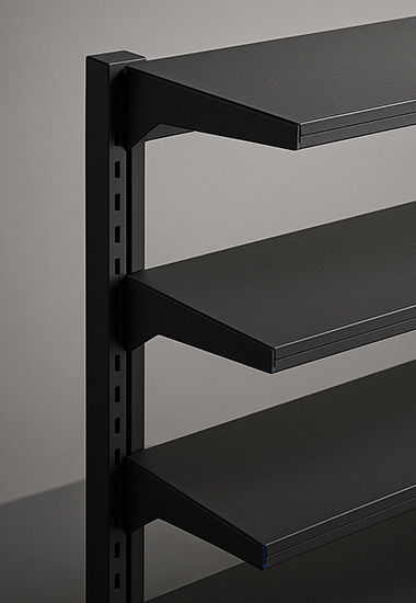 Retail. Estructura de hierro para local comercial terminada con pintura al horno